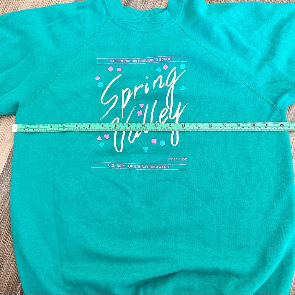 Vintage Hanes Crewneck Sweatshirt Spring Valley View 3